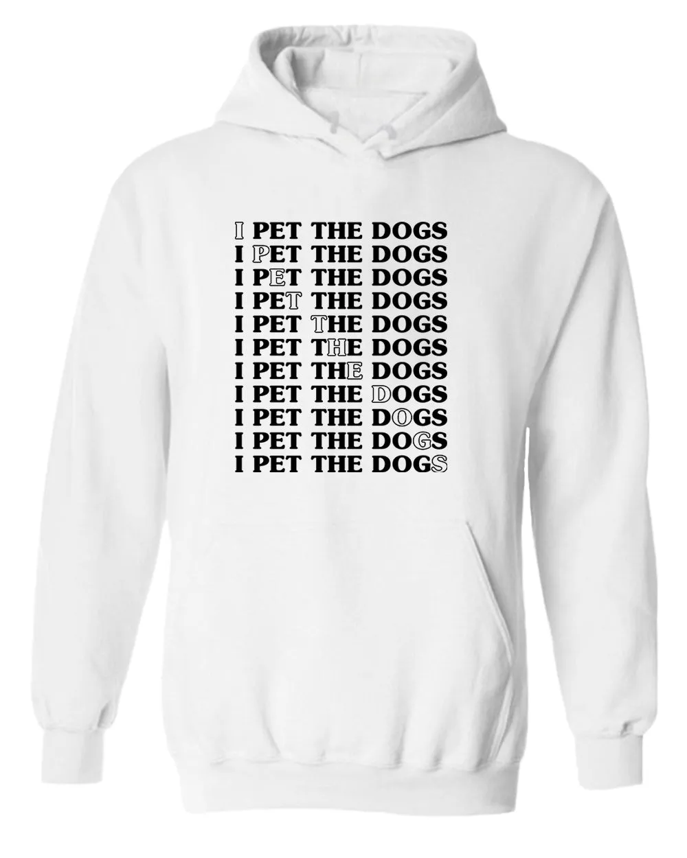 I pet the dogs hoodie, dog lover hoodie