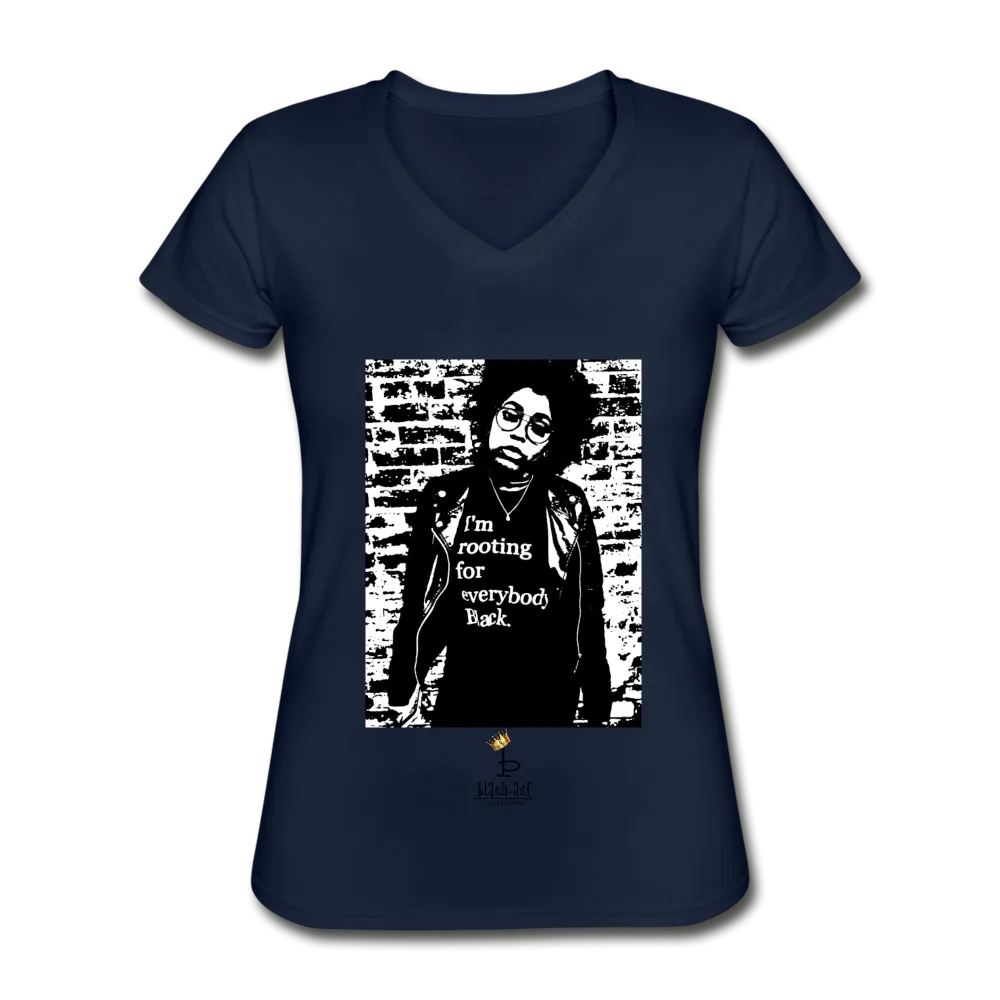 Im Rooting - Women's V-Neck T-Shirt