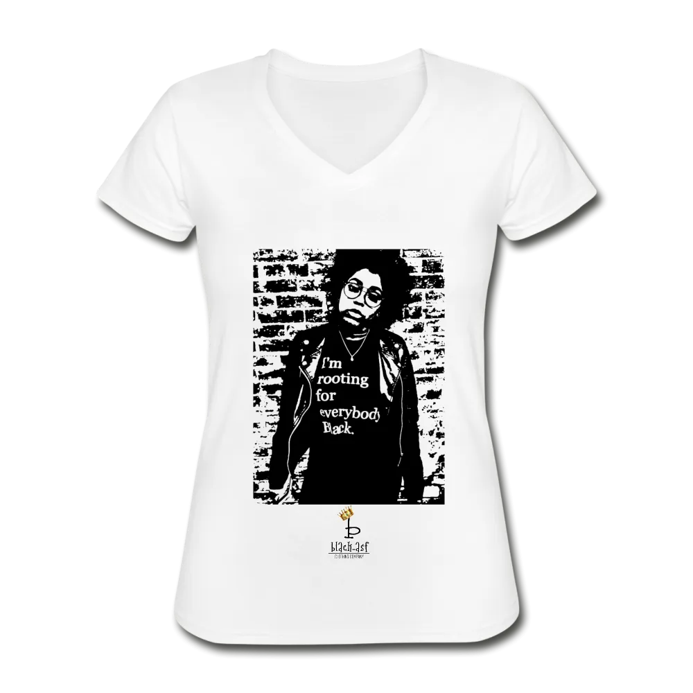 Im Rooting - Women's V-Neck T-Shirt