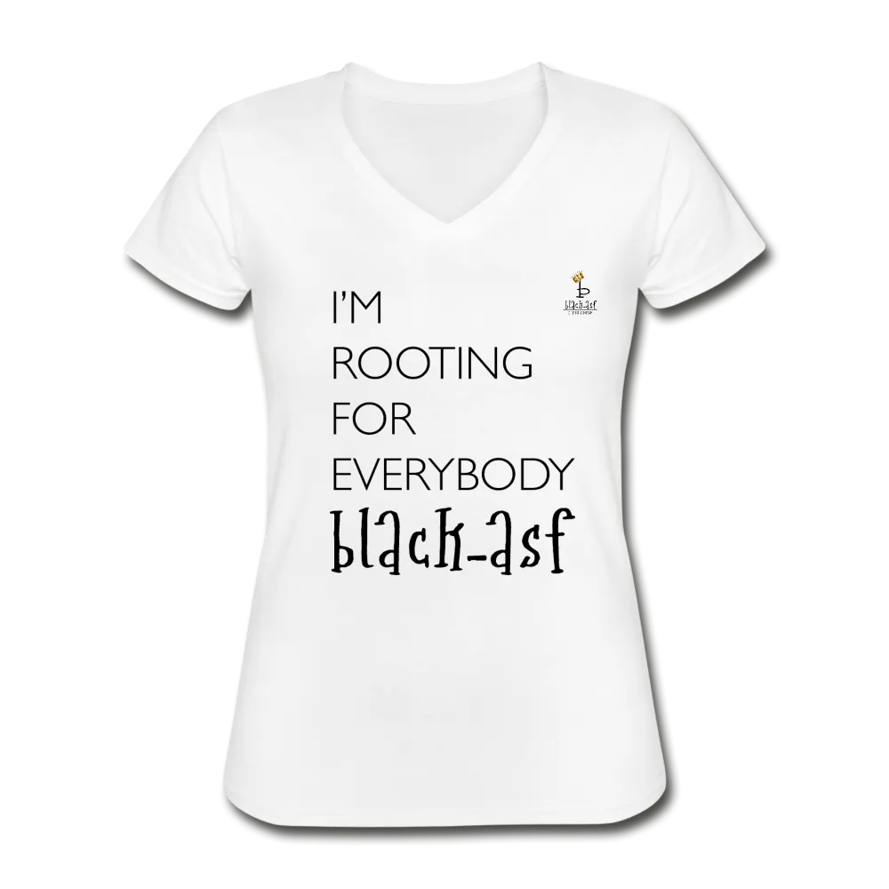 I'm Rooting - Women's V-Neck T-Shirt