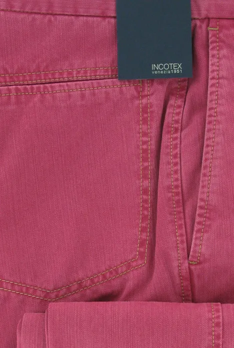 Incotex Pink Pants – Size: 30.5 US / 46 EU