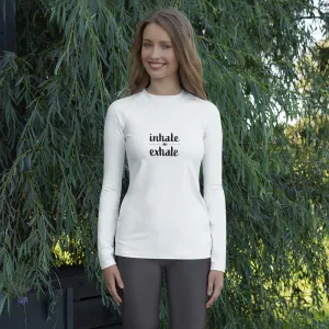Inhale Exhale Women's Rash Guard