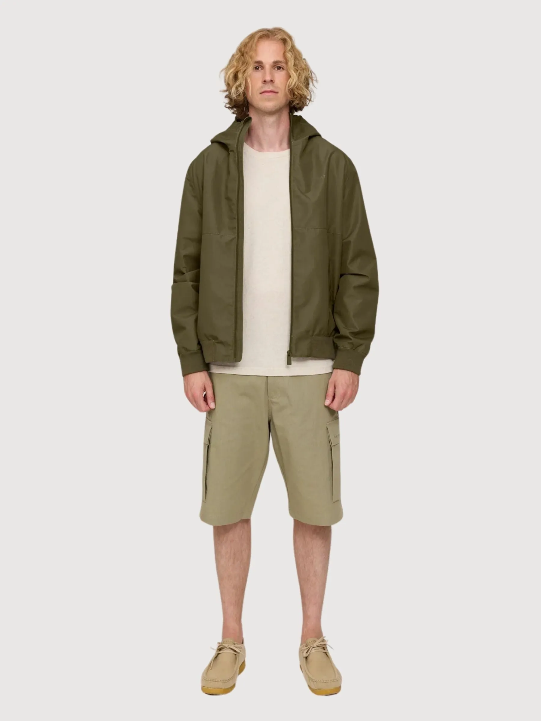 Jacket Rain Blouson Dark Green Man | Mazine