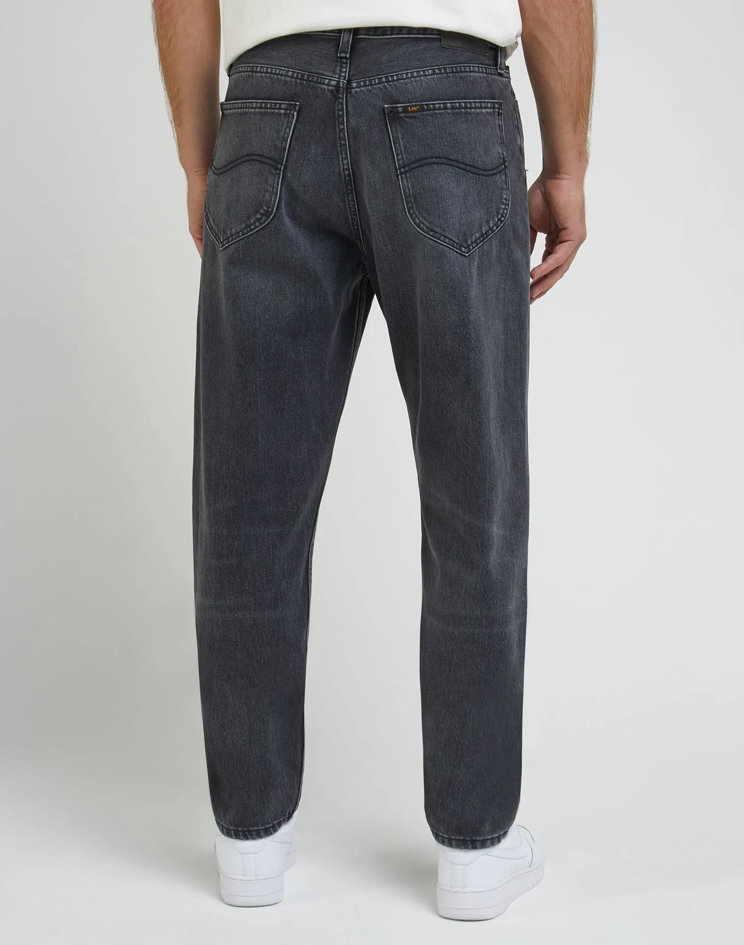 Jeans Hombre Oscar Relaxed Tapered Fit Black Star