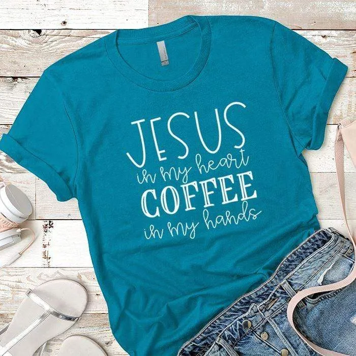 Jesus In My Heart Premium Tees