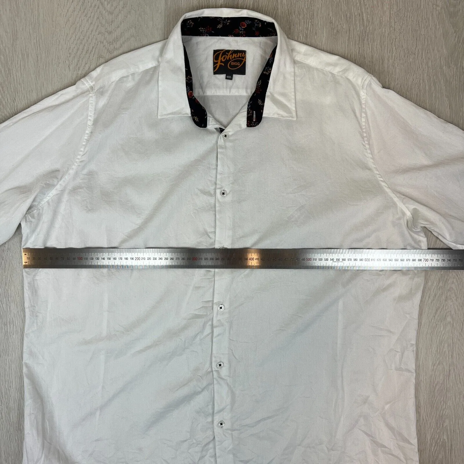 Johnny Bigg Mens Long Sleeve Button Up Shirt Size 4XL (2 Shirts)