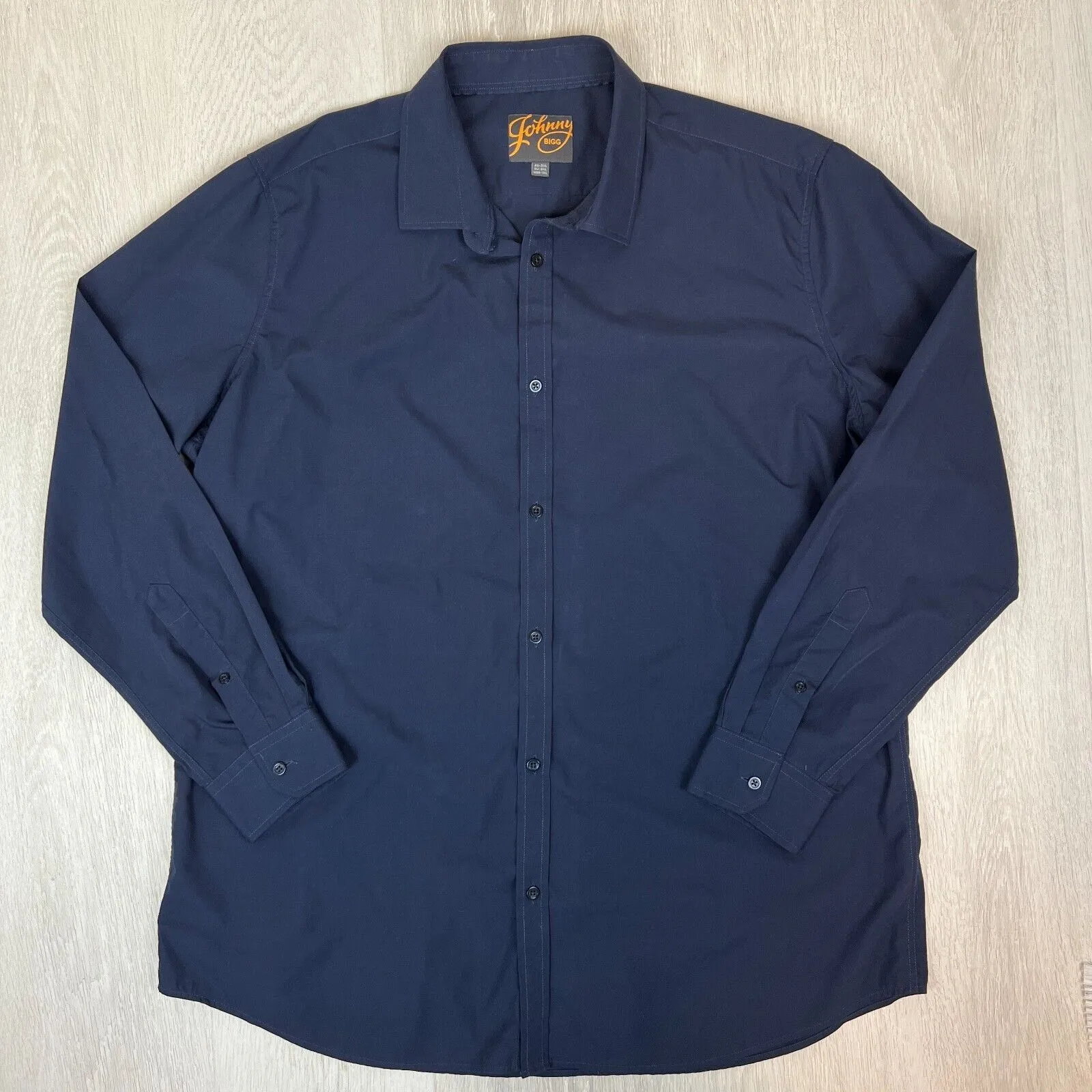 Johnny Bigg Mens Long Sleeve Button Up Shirt Size 4XL (2 Shirts)