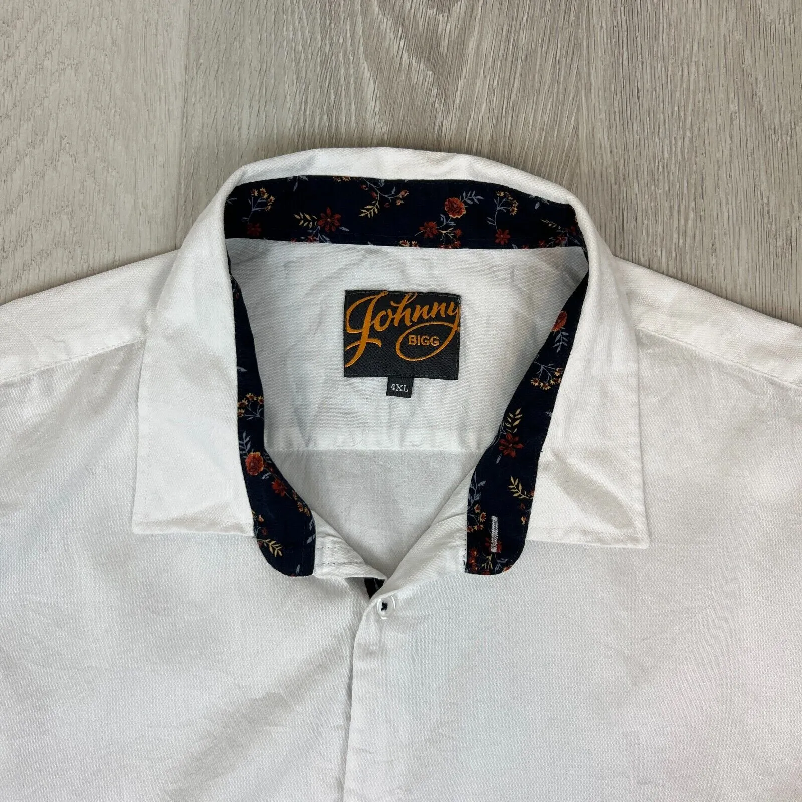 Johnny Bigg Mens Long Sleeve Button Up Shirt Size 4XL (2 Shirts)