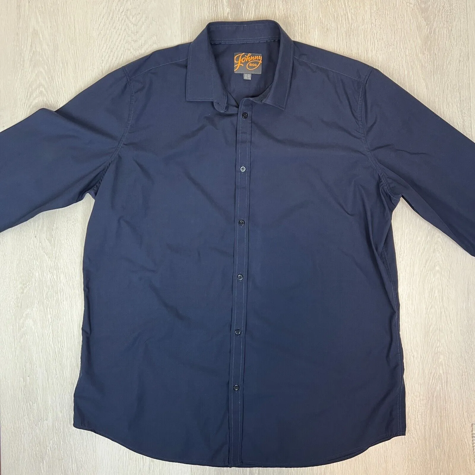 Johnny Bigg Mens Long Sleeve Button Up Shirt Size 4XL (2 Shirts)