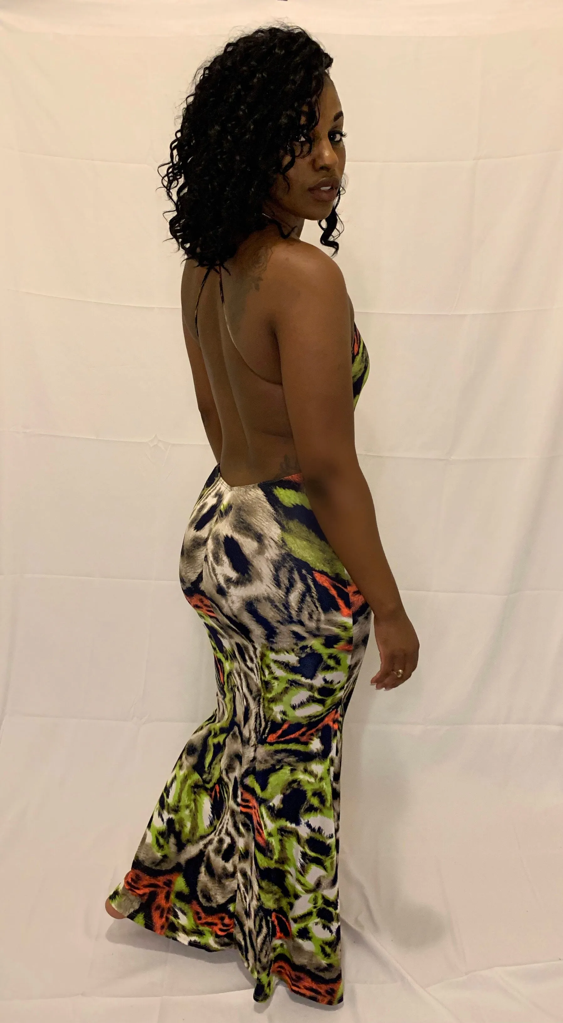 Jungle Vibes Maxi Dress