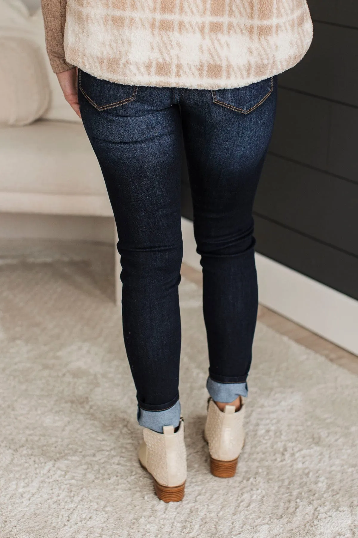 KanCan Super Skinny Jeans- Dark Kensley Wash