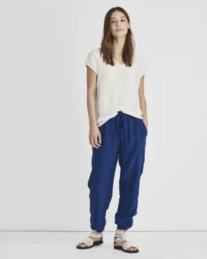 Kristensen Du Nord V-neck Silk T Shirt