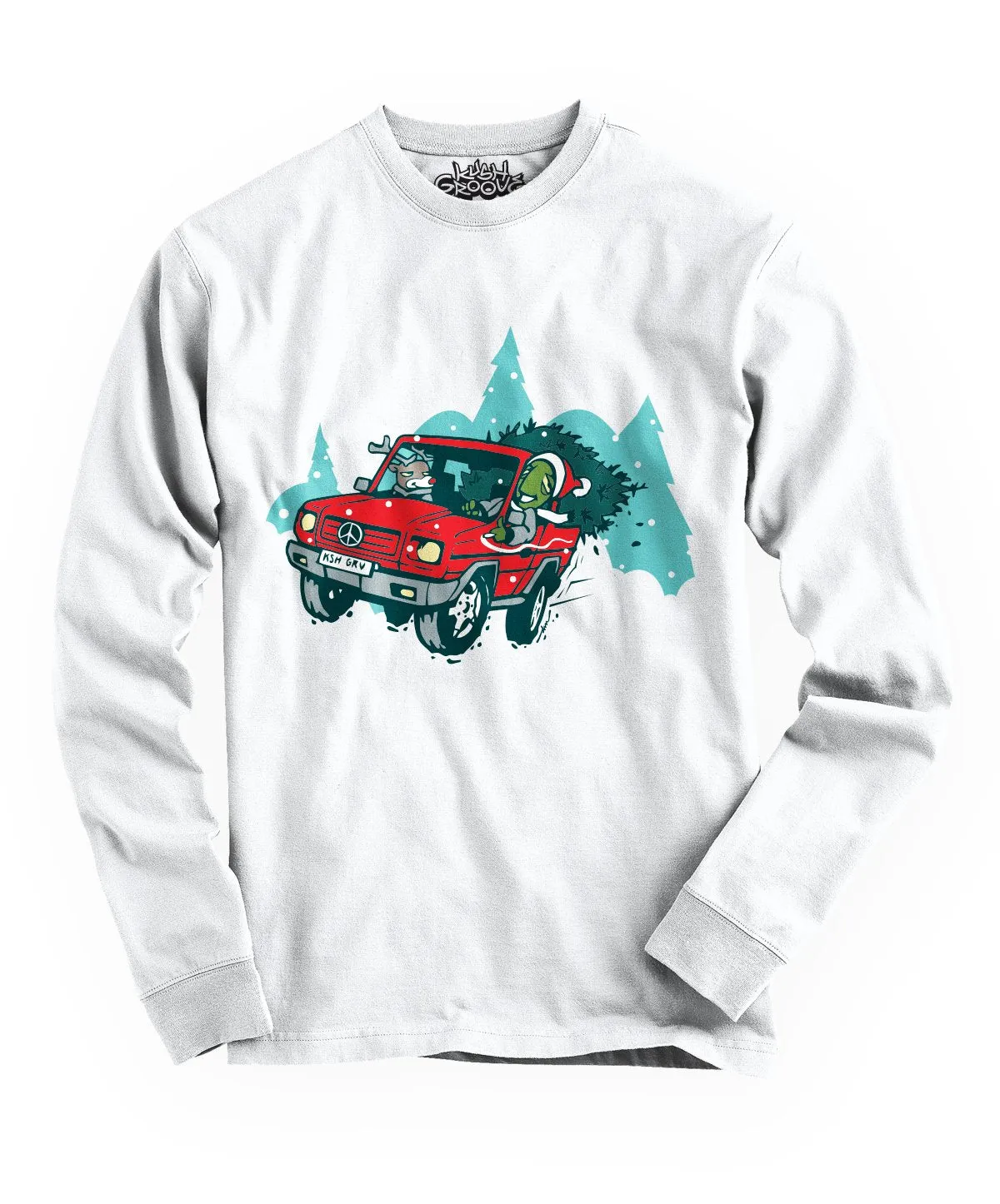 Kushmas Longsleeve Xmas T-Shirt
