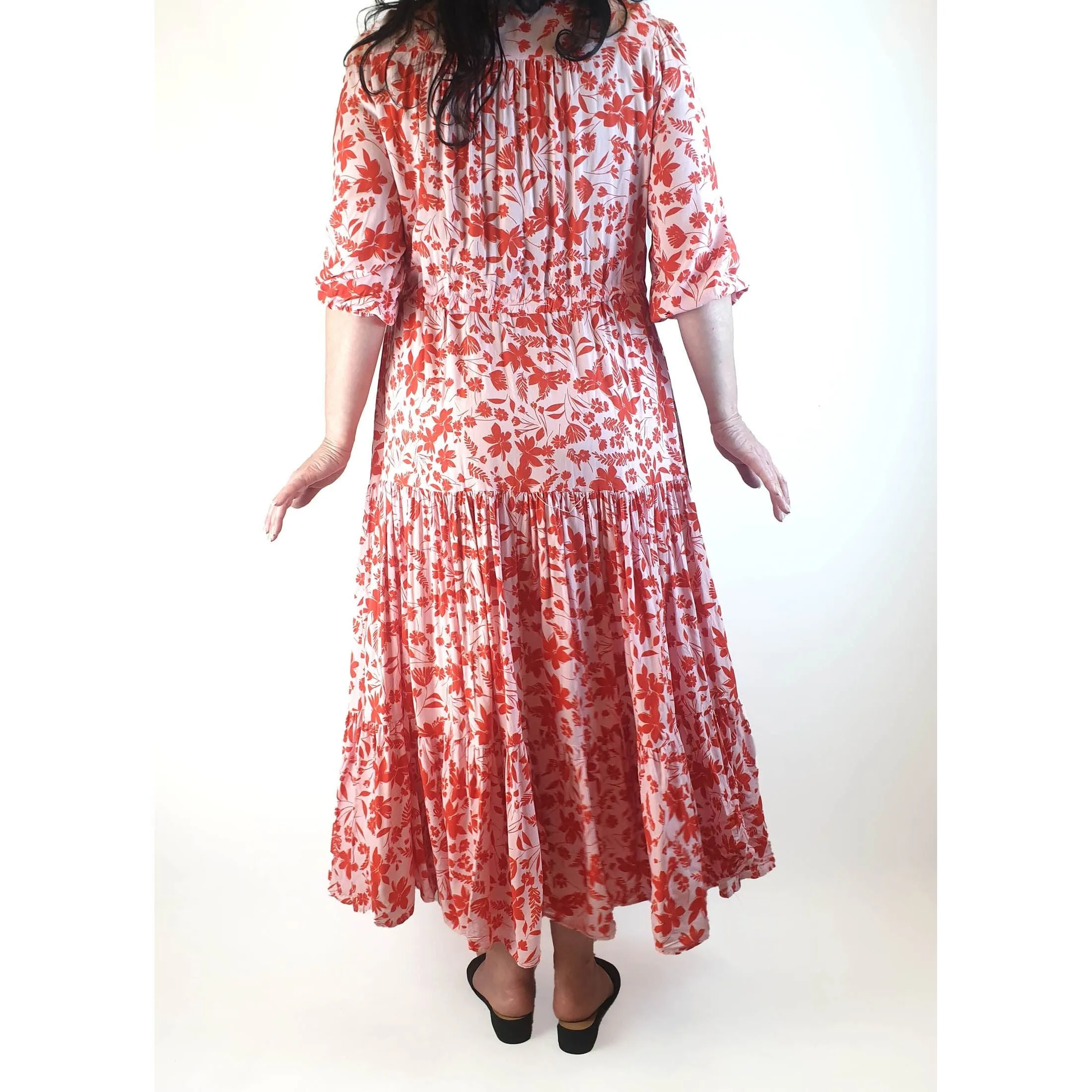 Label of Love pink print dress size 22