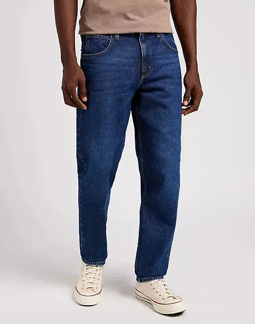Lee Jeans Oscar Relaxed Tapered Fit In Blue Nostalgia