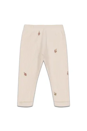 Legging Rom Pom Artichauts Ecru