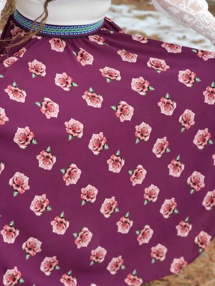 Leisure Skirt Plum