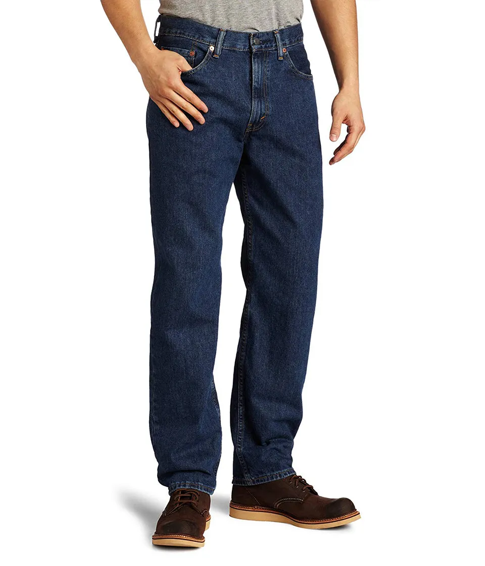 LEVI'S 550 RELAXED FIT JEANS (BIG & TALL) – DARK STONEWASH