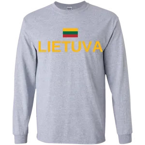 Lietuva - Boys Youth Classic Long Sleeve T-Shirt