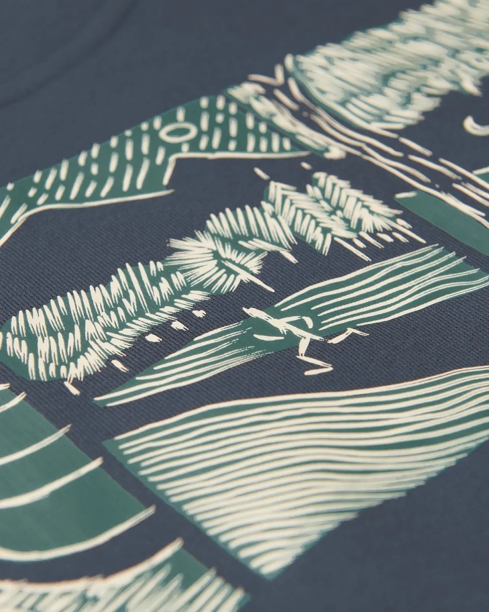 Life in Balance Crewneck - Navy