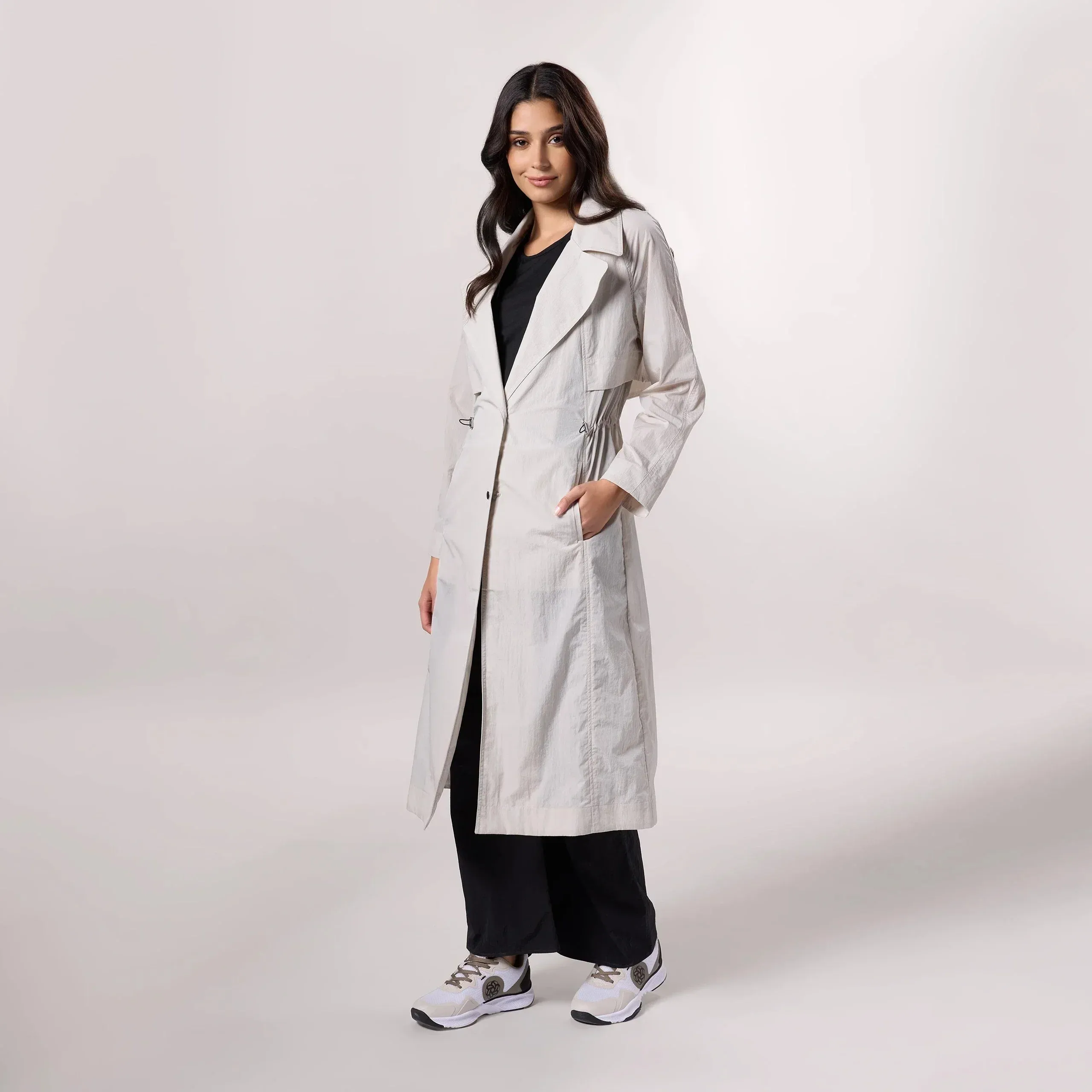 Lightweight Trench Coat - SEASONAL STONE