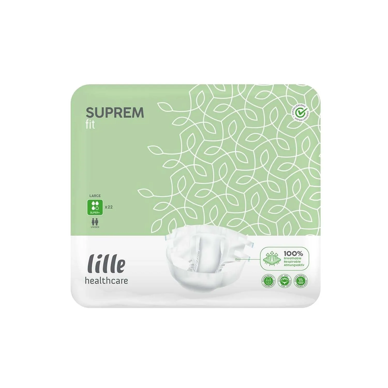 Lille SupremFit Large Super Plus | Case of 4