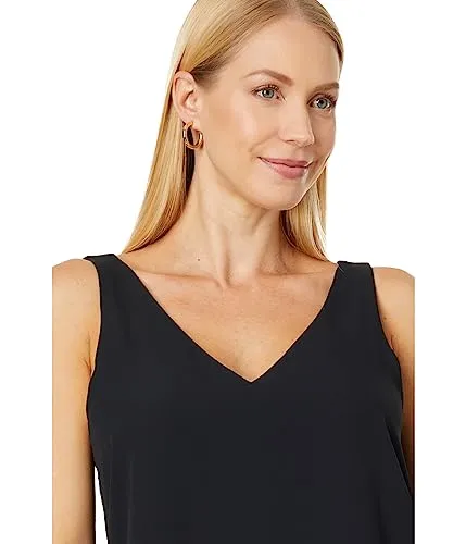 Lilly Pulitzer Florin Straight Hem Top Onyx MD