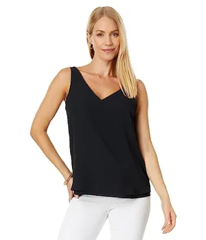 Lilly Pulitzer Florin Straight Hem Top Onyx MD