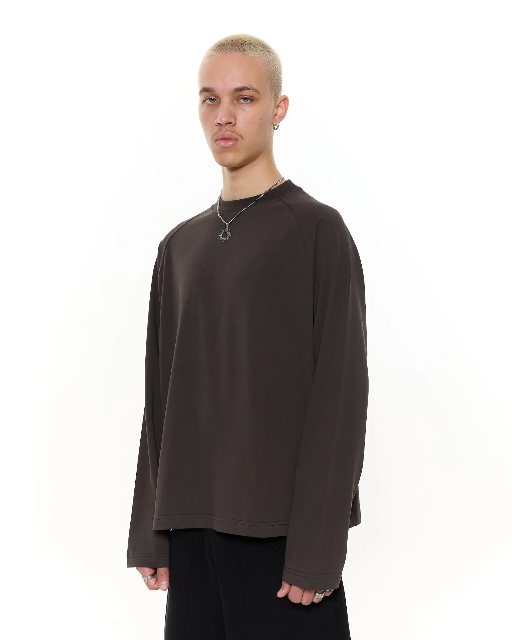 Long Sleeve T-Shirt - Coffee