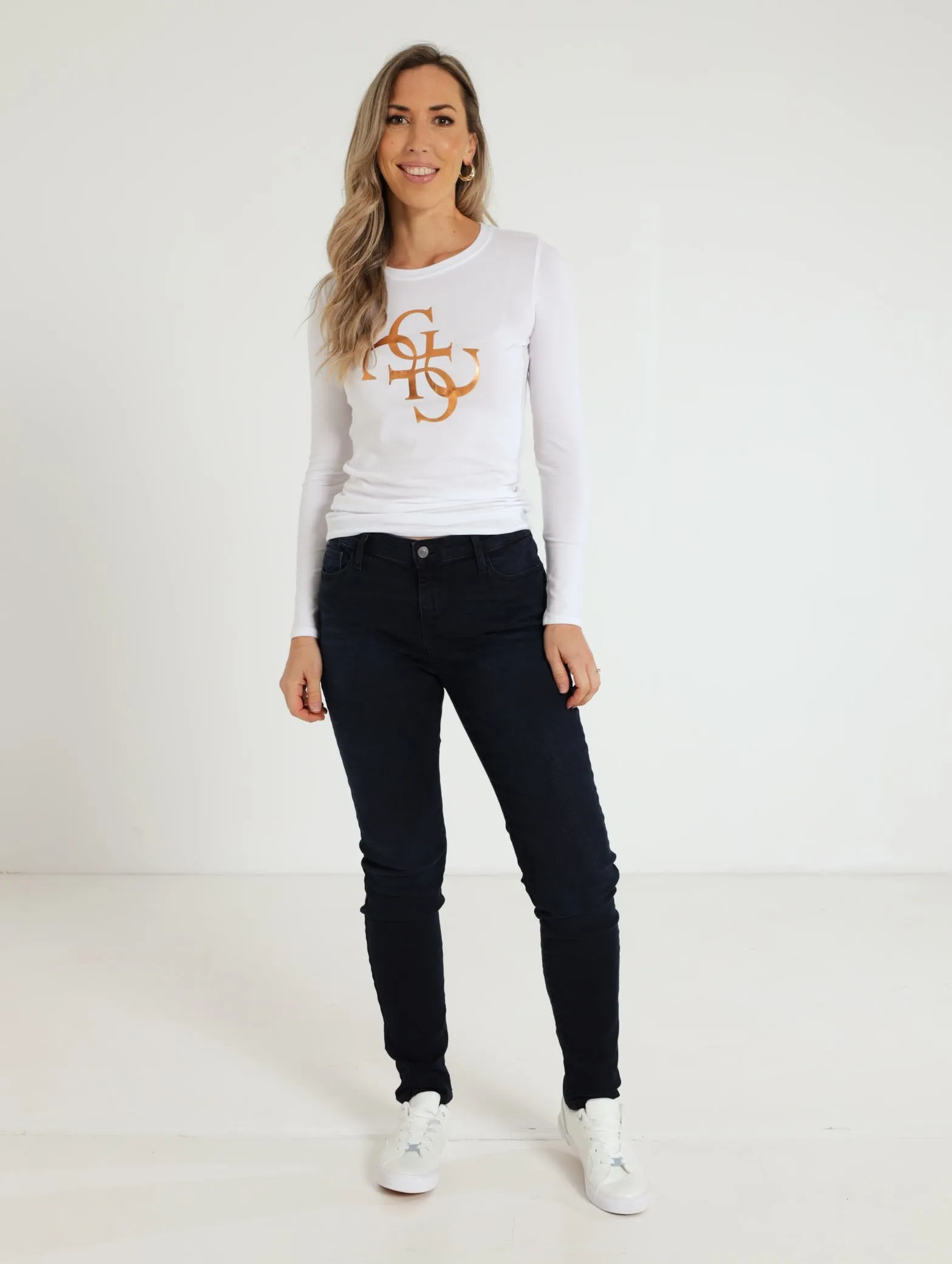Long Sleeve Tee - White