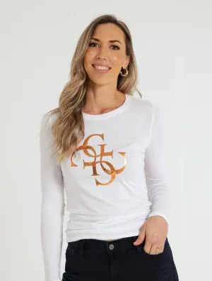 Long Sleeve Tee - White