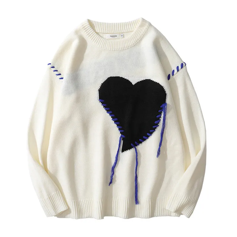 LOVE LOVE LOVE COUPLE SWEATER UB3444