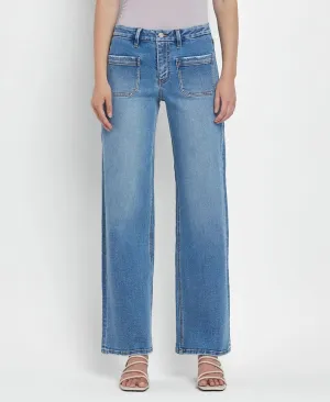Lovervet High Rise Wide Leg Jeans