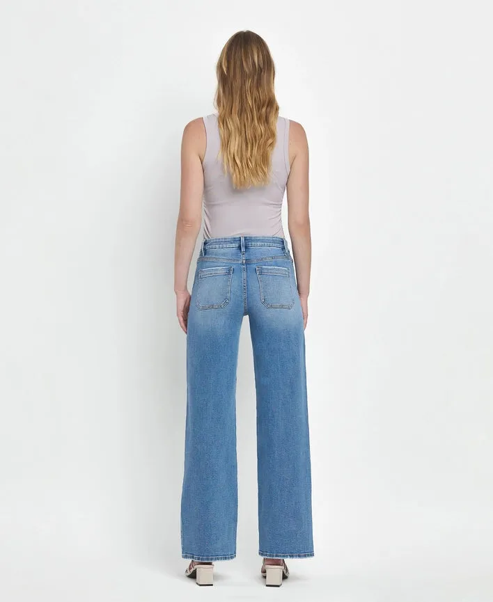 Lovervet High Rise Wide Leg Jeans