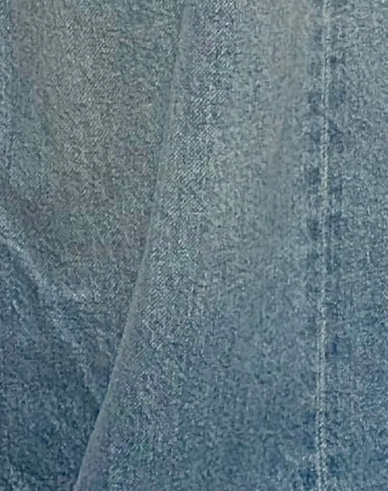 Low Rise Parallel Jeans in Vintage Bleach