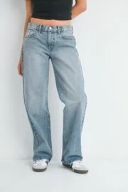 Low Rise Slouch Jean- Vintage Light