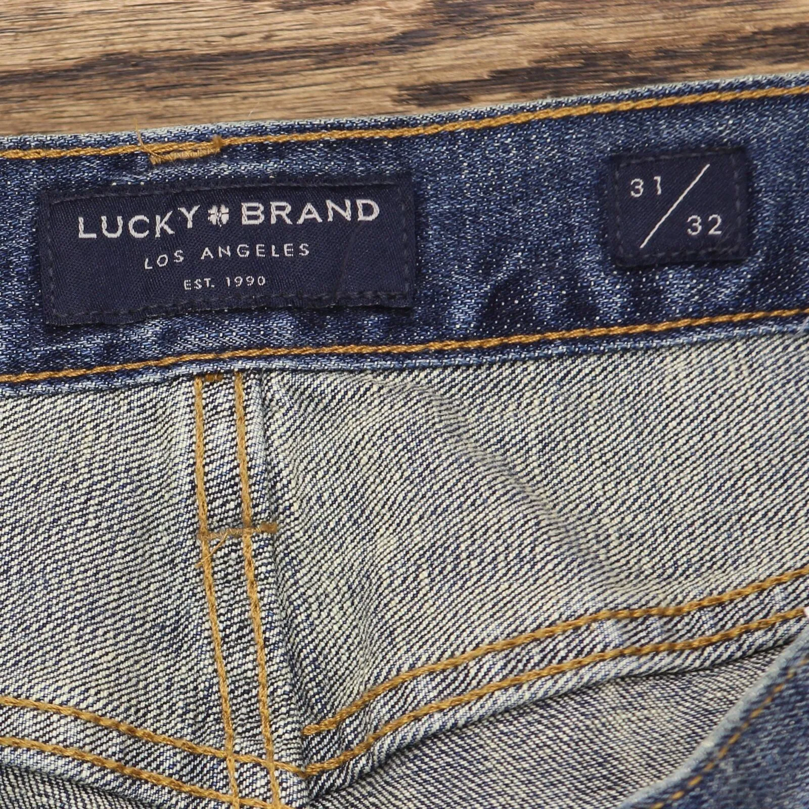 Lucky Brand Men's 181 Relaxed Straight Fit Stretch Jeans Wilder Ranch Blue 31X32