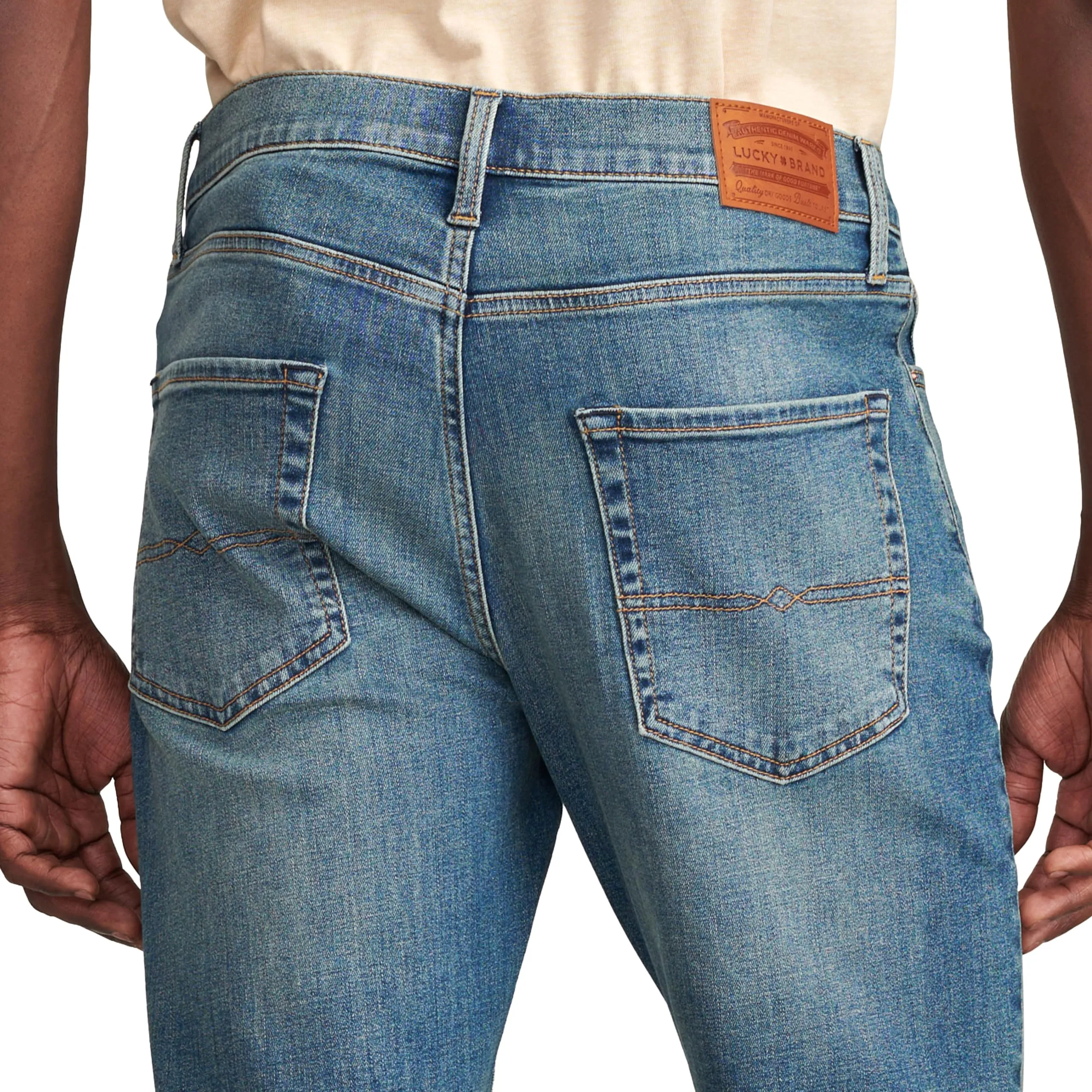 Lucky Brand Men's 410 Athletic Fit Jean, Arched Rock, 38Wx34L