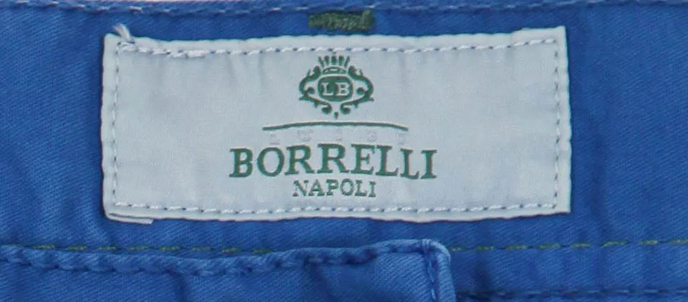 Luigi Borrelli Blue Pants - 33 US / 49 EU