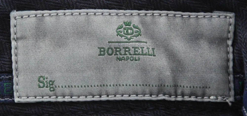 Luigi Borrelli Navy Blue Pants - 31 US / 47 EU