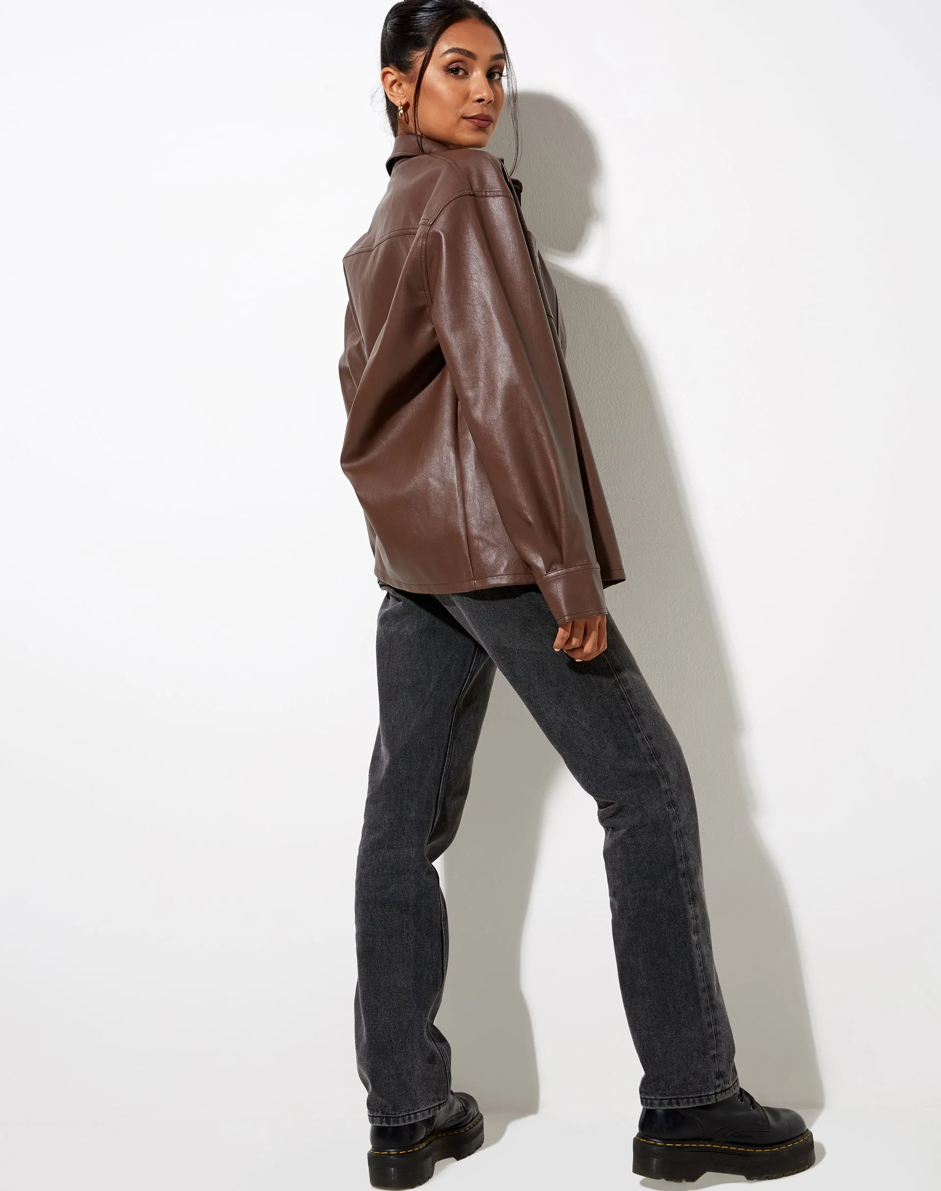 Lumberjack Shirt in Pu Brown