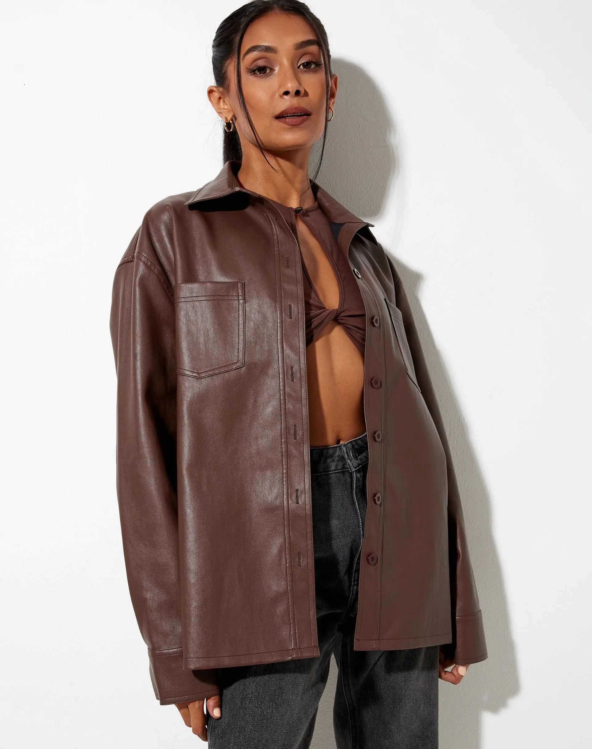 Lumberjack Shirt in Pu Brown