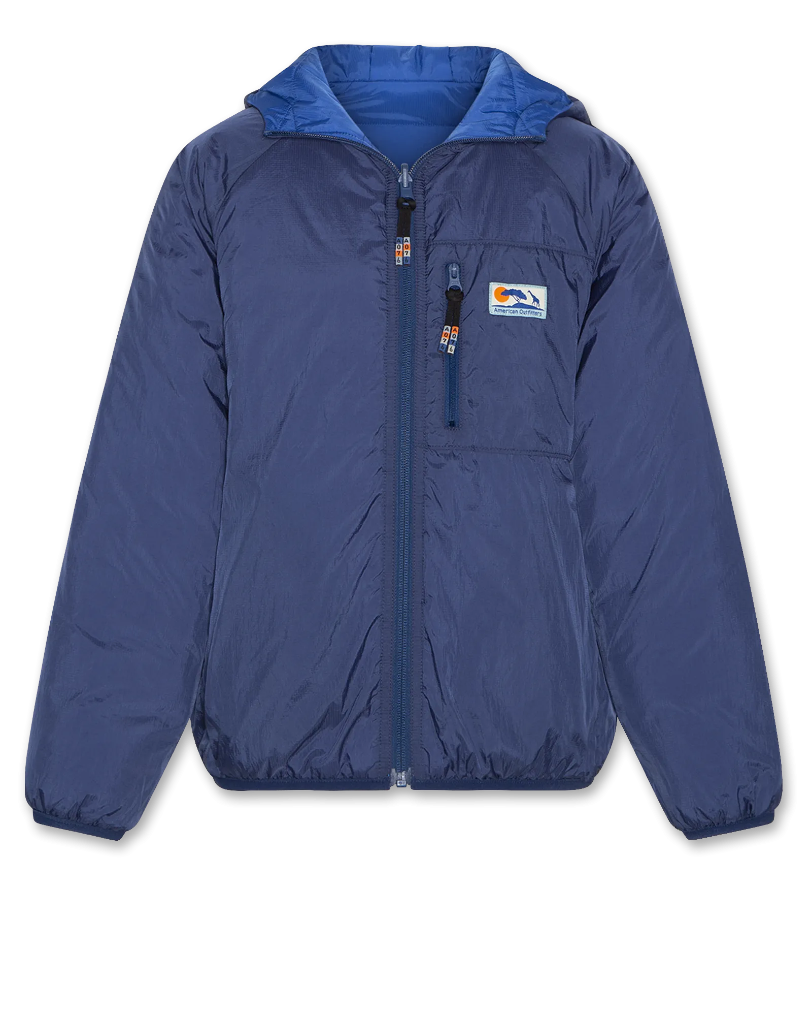 lupan REVERSIBLE windbreaker 000707 - bright blue