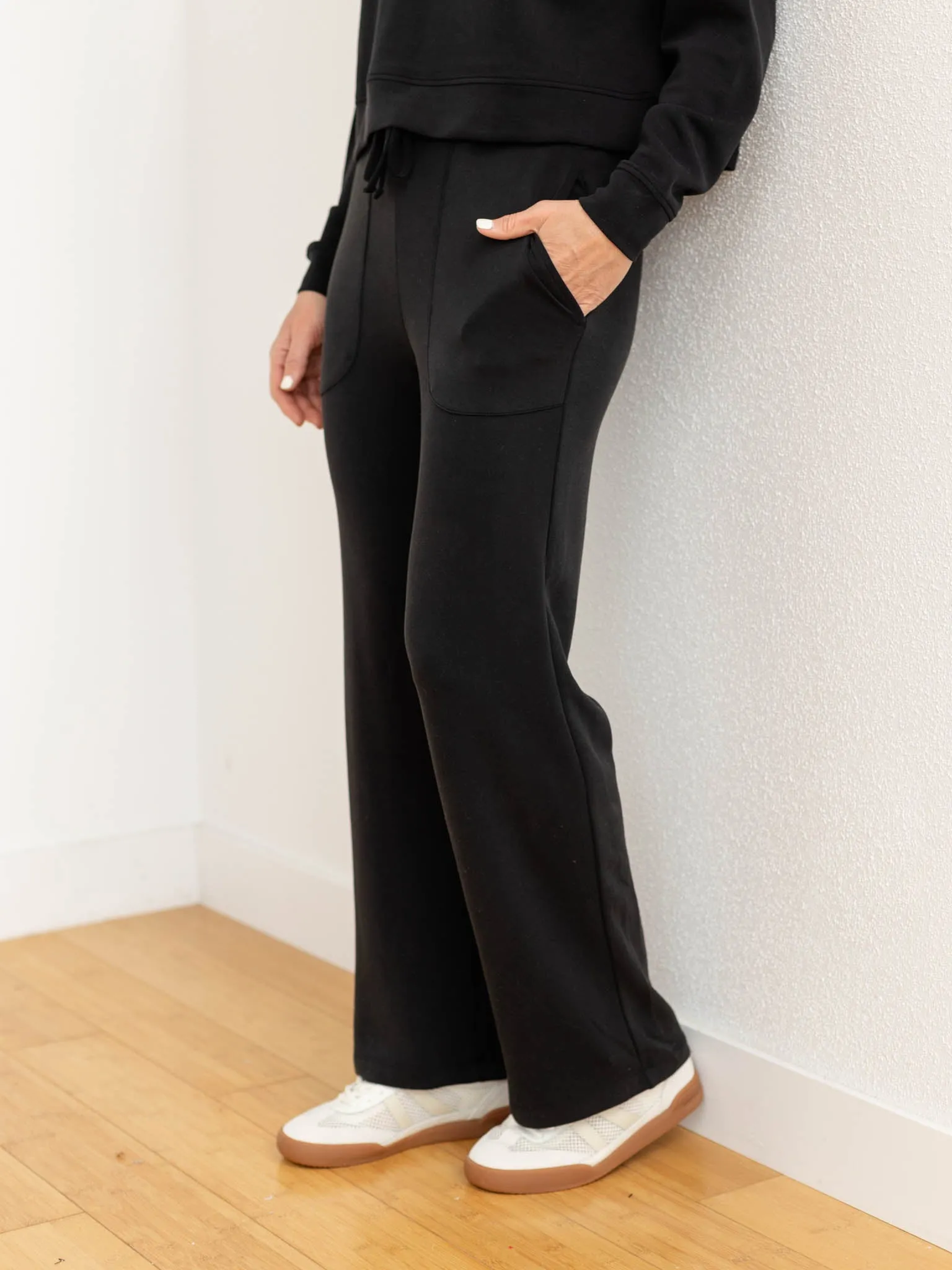 LuxeStream Comfort Wide Leg Pant