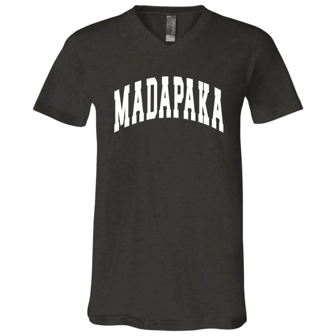 Madapaka Unisex Jersey V-Neck T-Shirt