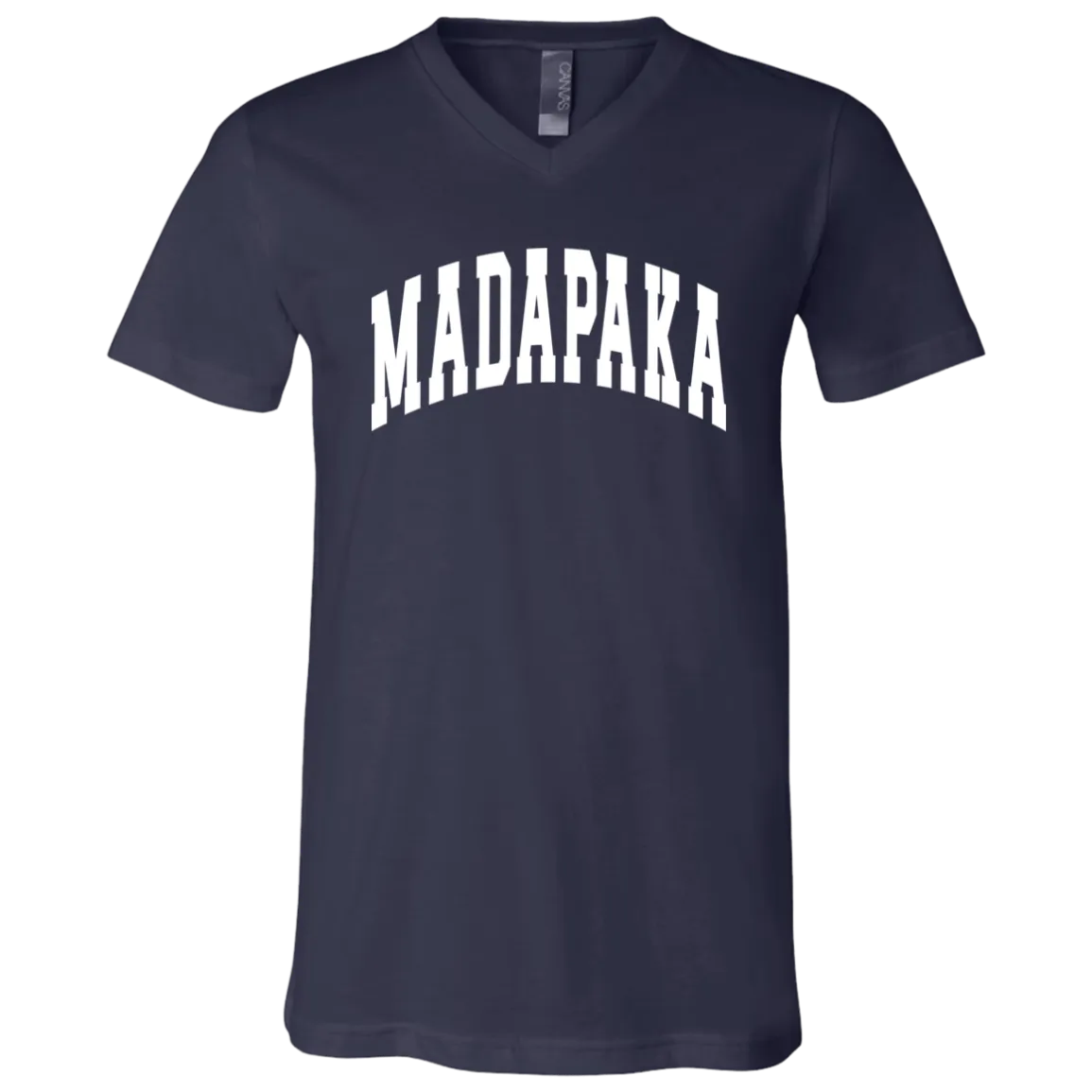Madapaka Unisex Jersey V-Neck T-Shirt