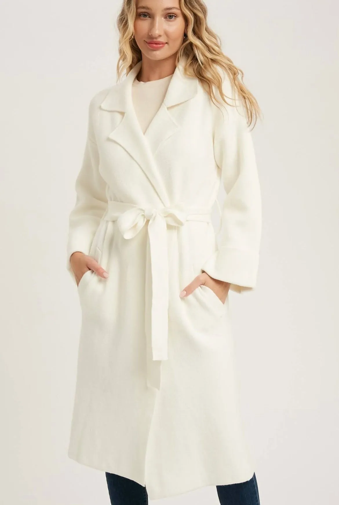 Manhattan knit trench