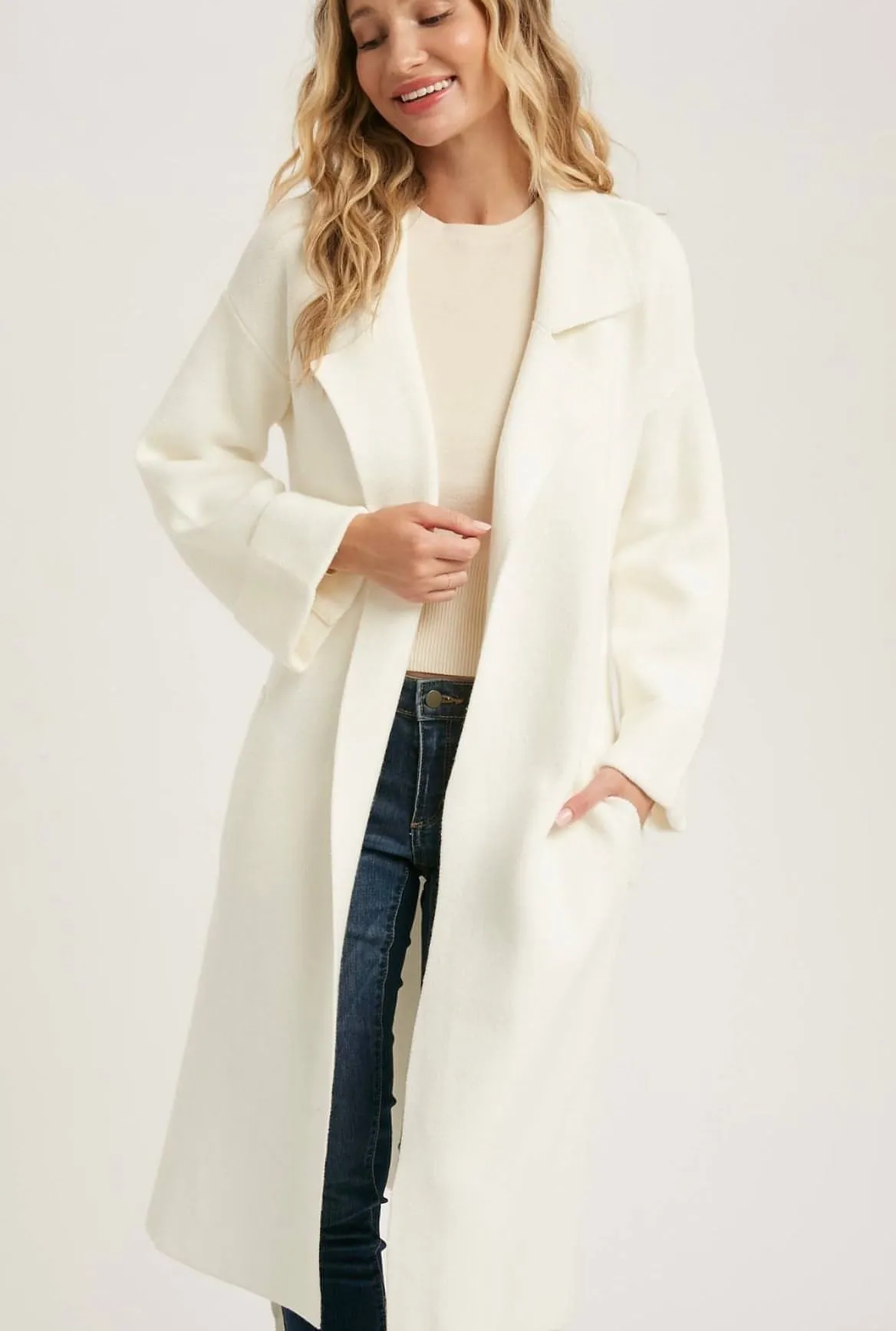 Manhattan knit trench