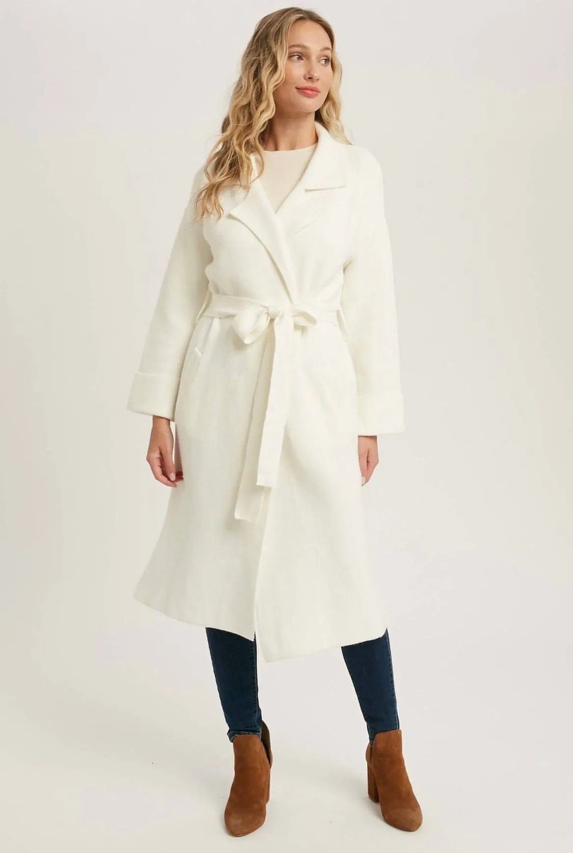 Manhattan knit trench