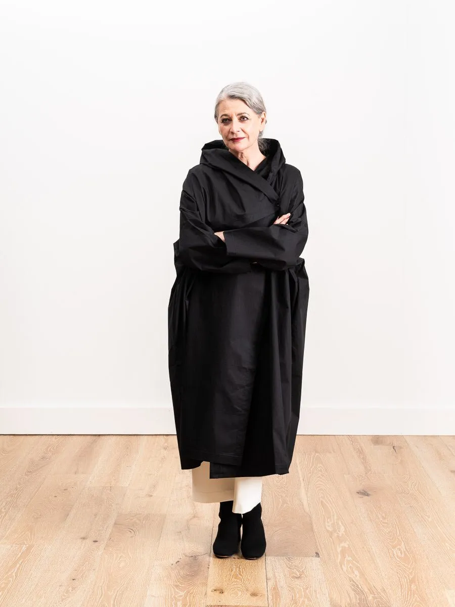 mantella dixon sontera rain coat - black